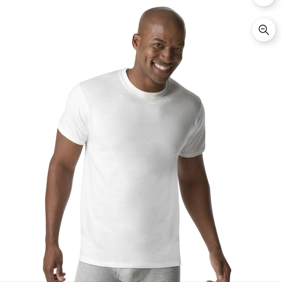 Hanes 2X FreshIQ ComfortBlend Crew Neck T-Shirts 3-Pack New - Picture 1 of 2